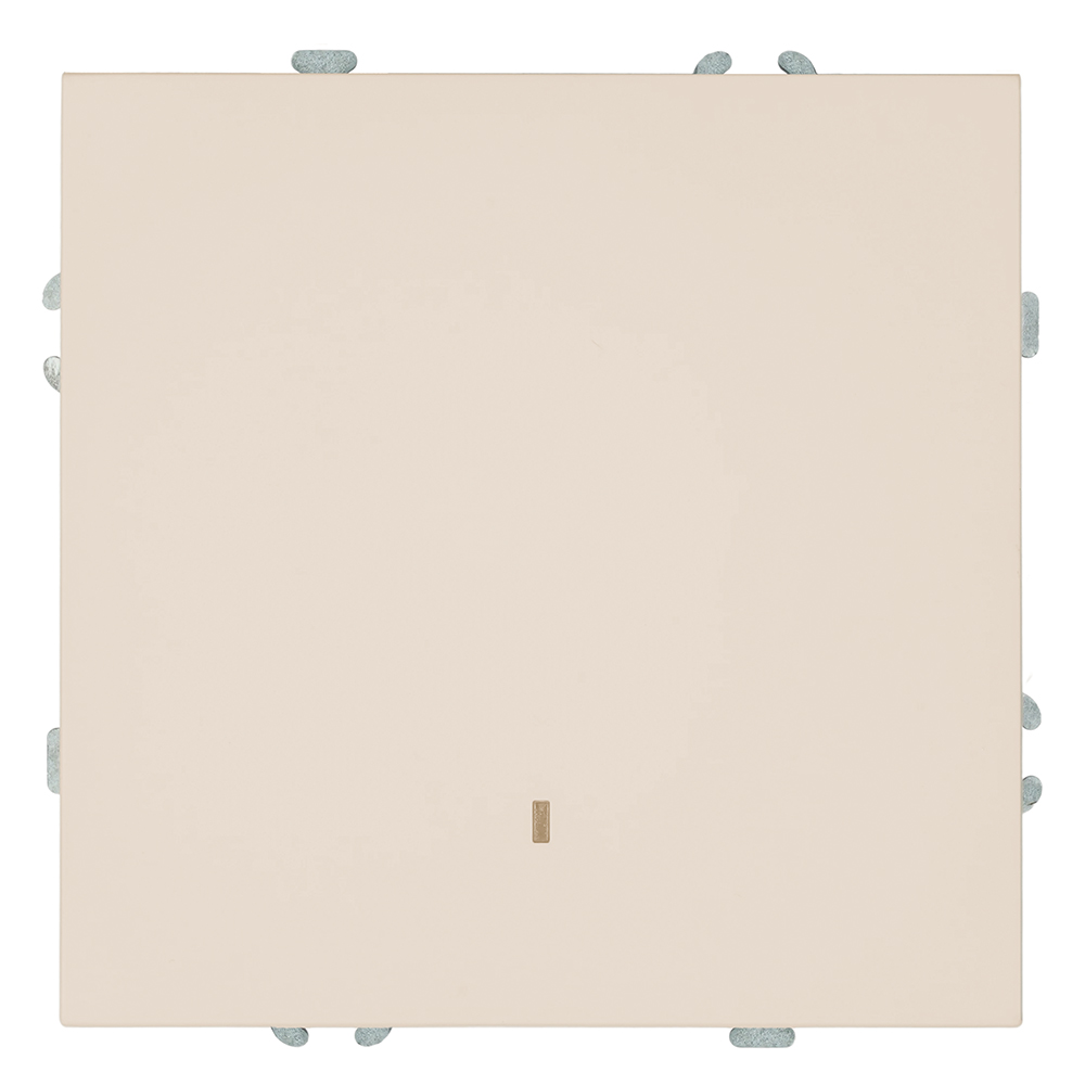 Выключатель 1-клавишный c индикатором (механизм), 250В, 10А, серия Эмили, RSW10-5101-08, кашемир, so