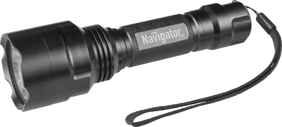 Фонарь Navigator 71 583 NPT-P03-18650 алюм. проф. 1 CREE LEDx10Вт. Акк. 3.7В 2А