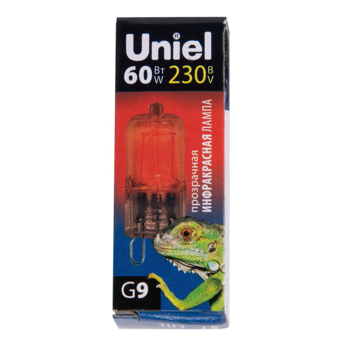 JCD-IR-60/G9 Лампа галогенная инфракрасная для обогрева животных. Картон. ТМ Uniel JCD-IR-60/G9 Лампа галогенная инфракрасная для обогрева животных. Картон. ТМ Uniel