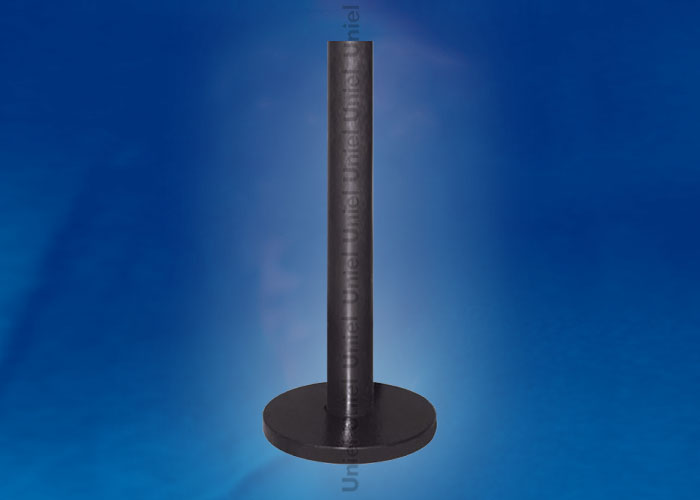 UFP-E11BN-1200 BLACK Опора с крышкой для садово-парковых светильников : Высота 1200мм. Материал- металл. Цвет - черный. Упаковка - 1шт. В групповой картонной коробке.
