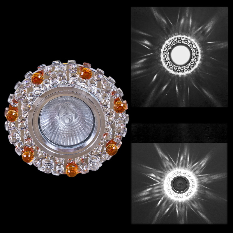 00755-9.0-001CN MR16+LED3W CL+TEA светильник точ.