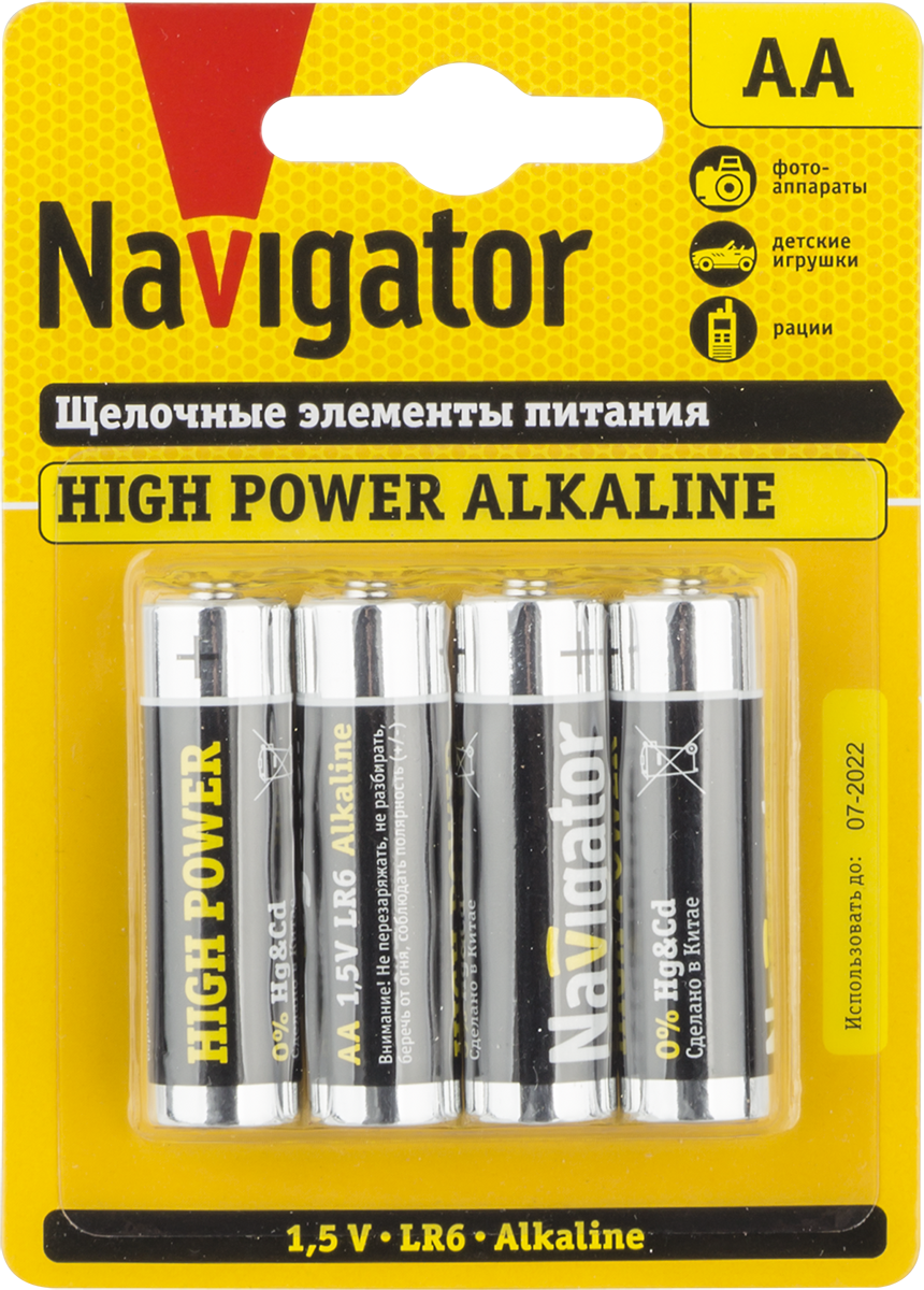 Элемент питания Navigator 94 753 NBT-NE-LR6-BP4