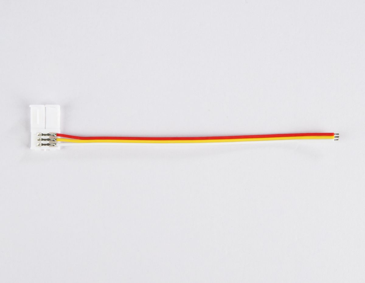 Соединитель гибкий односторонний для светодиодной ленты 2835 12/24V (3 конт.) 150 мм GS7151 (5шт)