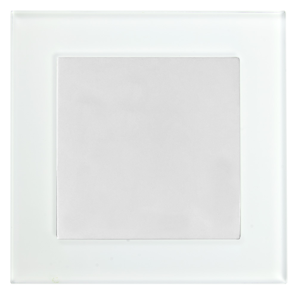 Выключатель электрический 1-клавишный, серия Катрин, GLS10-7003-01, белый