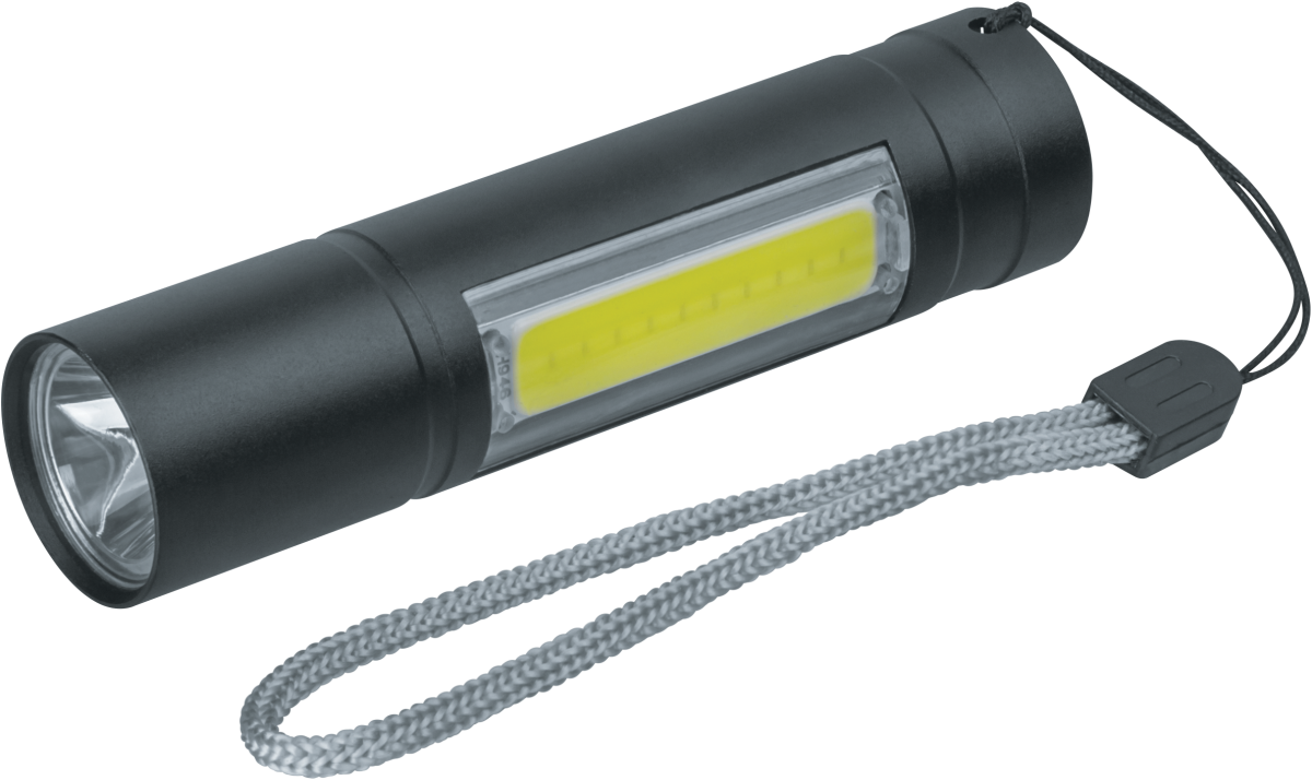 Фонарь Navigator 14 662 NPT-KC06-ACCU брелок.алюм.1LED(1Вт)+1СOB LED(3Вт),3 реж