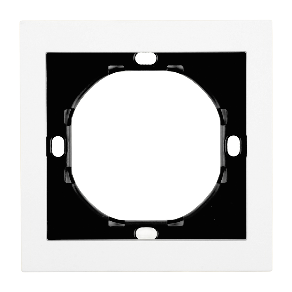 Рамка 1-местная, серия Мия, PFR00-3001-01, белая магнолия