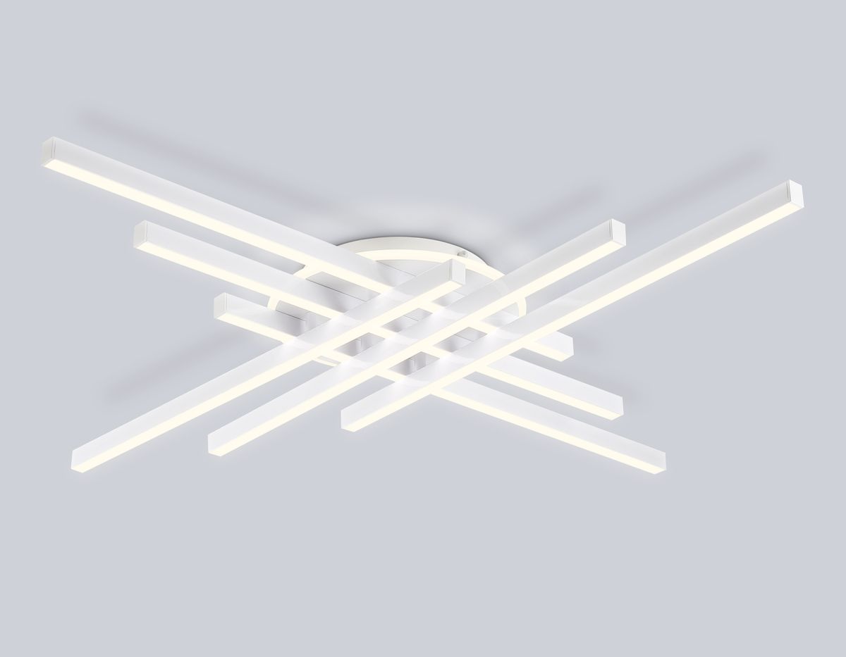 Светильник светодиодный потолочный FL6285 WH белый 110W 3000K-6400K 950*950*90 (ПДУ ИК)