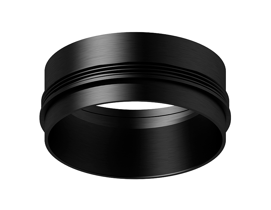 Насадка передняя для корпуса светильника с диаметром отверстия D60mm N6121 PBK черный полированный D