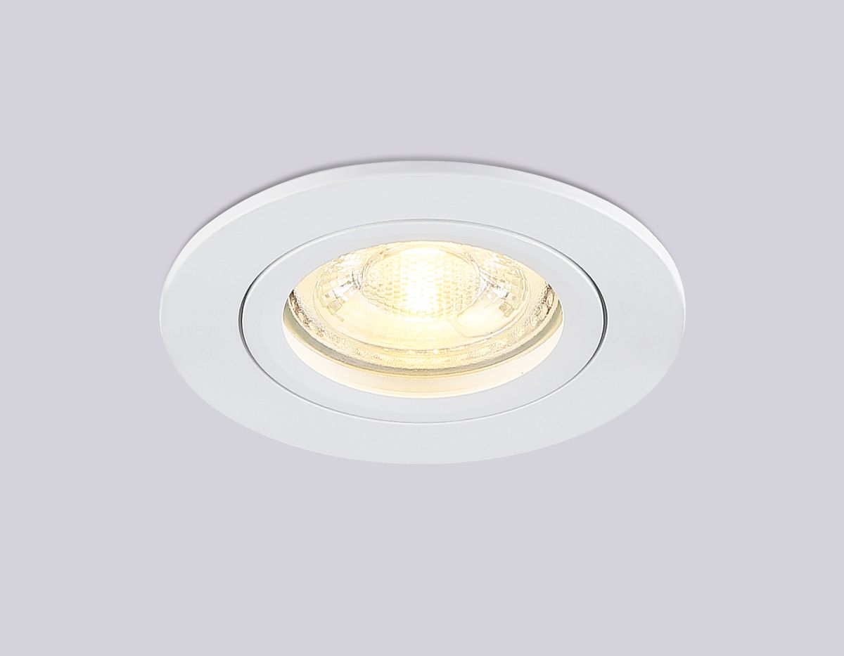 Светильник встраиваемый TN102450 WH белый GU5.3 D85*28
