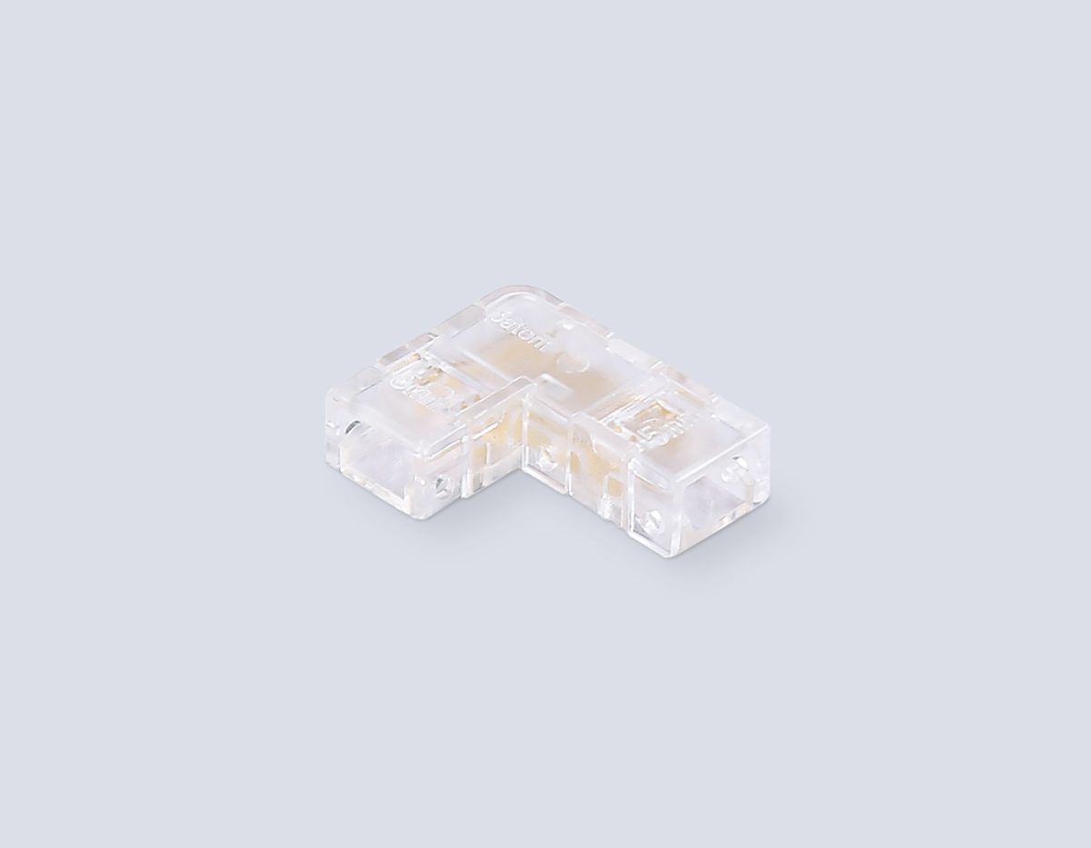 Соединитель угловой COB 12/24V для лент 5mm GS6841 (2 конт.) (10шт. в комплекте)