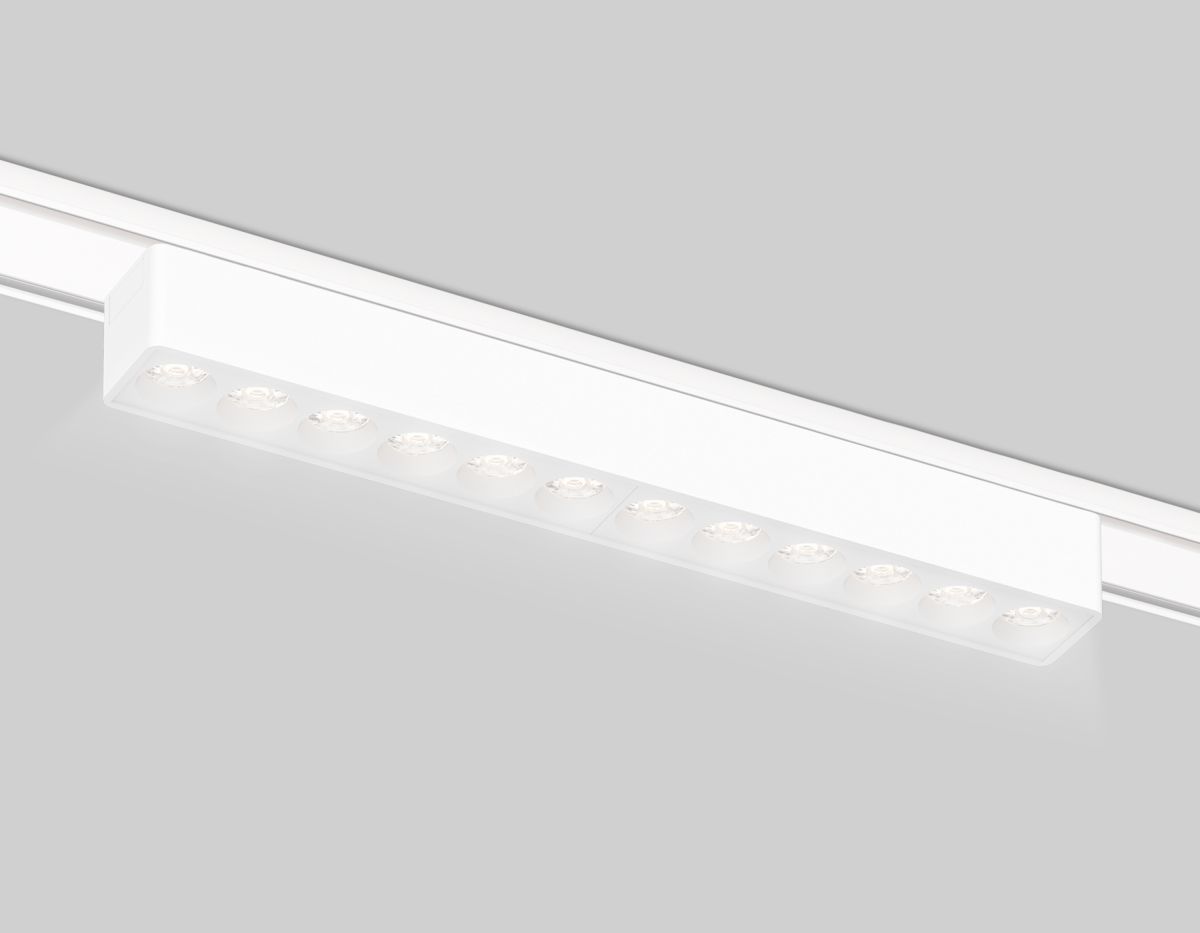 Светильник светодиодный трековый для шинопровода Magnetic Ultra Slim GV1407 WH белый IP20 12W 4200K