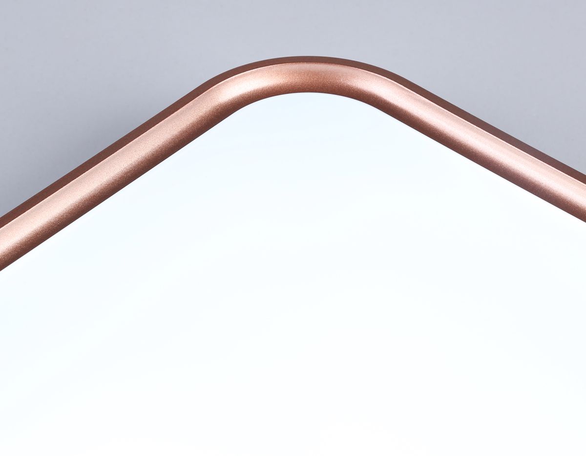 Потолочный светодиодный светильник FZ1271 BK/PGD черный/розовое золото 27W 5000K 350*350*60 (Без ПДУ