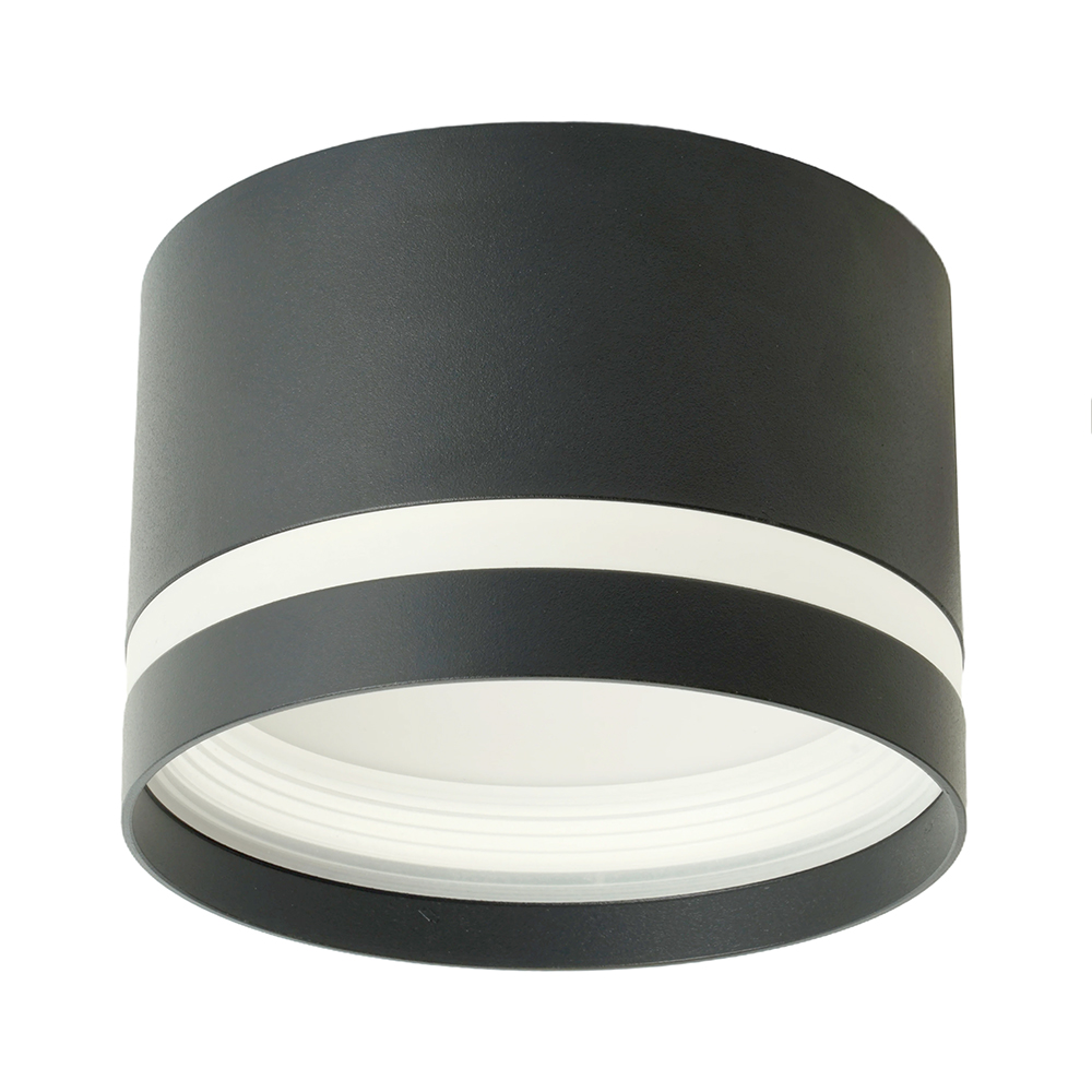 Светильник потолочный 25W 230V, GX70, черный, HL372