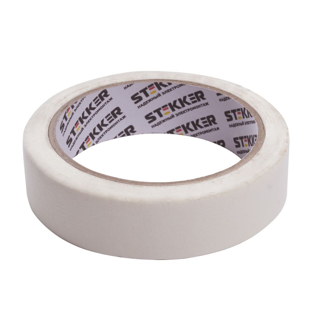Малярная лента 36 мм, длина 25 м, на бумажной основе, белый, INTP7-36-25