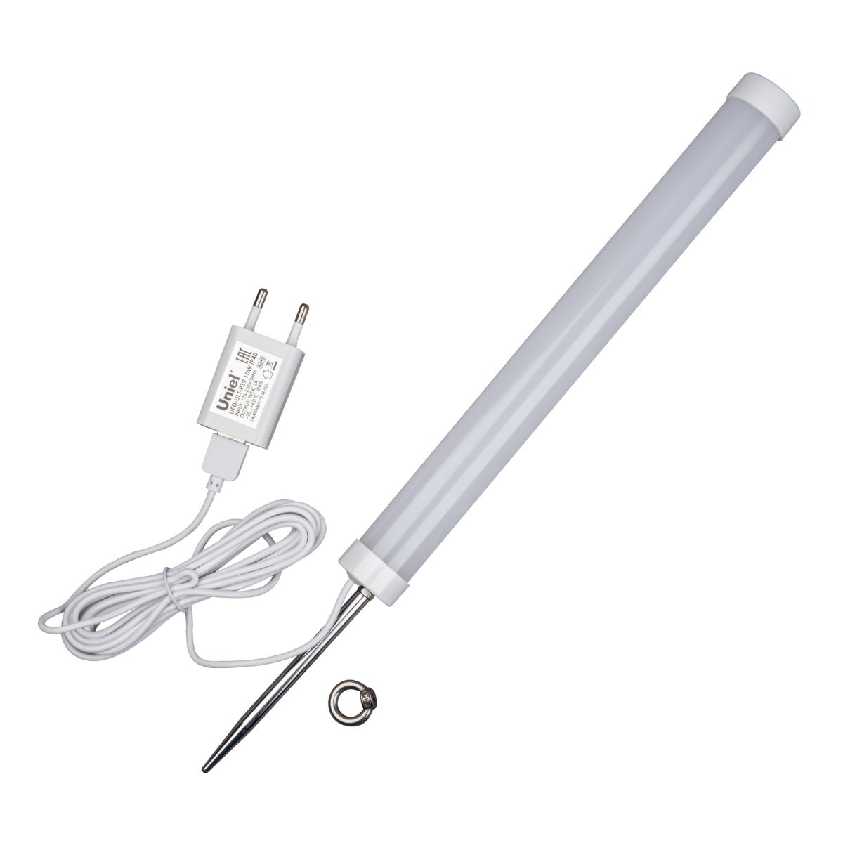 ULT-P39-6W/SPLE IP40 WHITE 3M RRP06C00 Светильник для растений светодиодный, на колышке. Блок питани