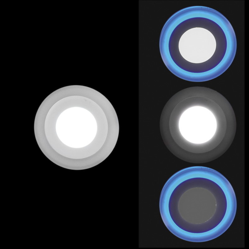 70503-9.0-001TM LED3+2W  WH/DL+BL (6500K+BLUE) панель светодиодная