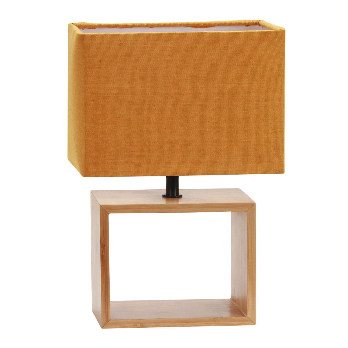 UML-B401 E27 ORANGE/WOOD Светильник настольный декоративный под лампу Е27, 40W. Механический выключа