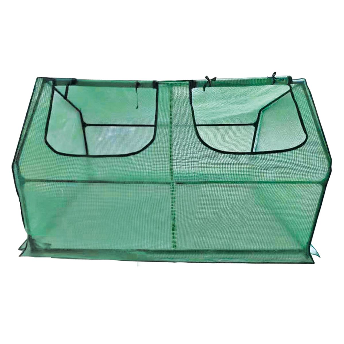 UGH-S30 L120 GREEN/GREEN Парник уличный, 120x60x60см. Металлическая труба в ПВХ, цвет зеленый. Тент