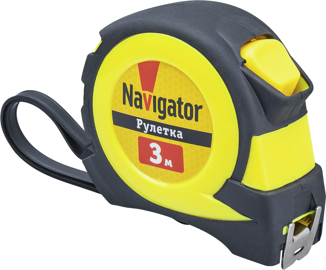 Рулетка Navigator 80 259 MT-Ru02-A-3-16 (автостоп, 3 м*16 мм)