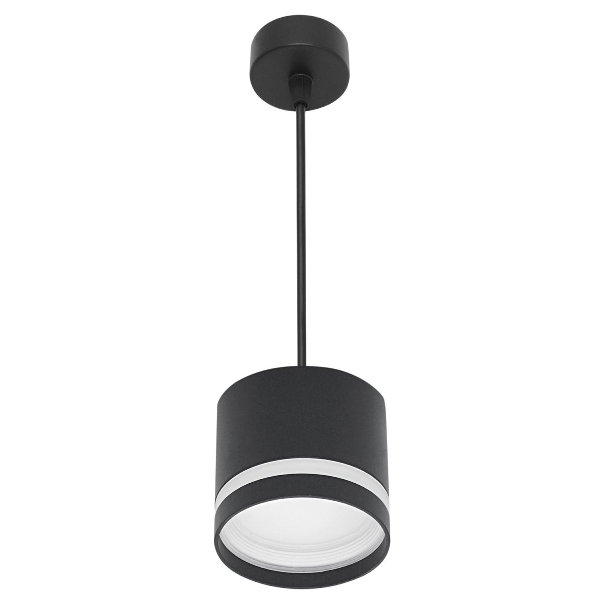 53001-0.9-001LD "L" GX53 BK светильник точ.