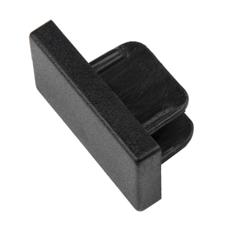 UFB-Q122 C21 BLACK 1 POLYBAG : Заглушка торцевая типа G. Черная. ТМ Volpe.
