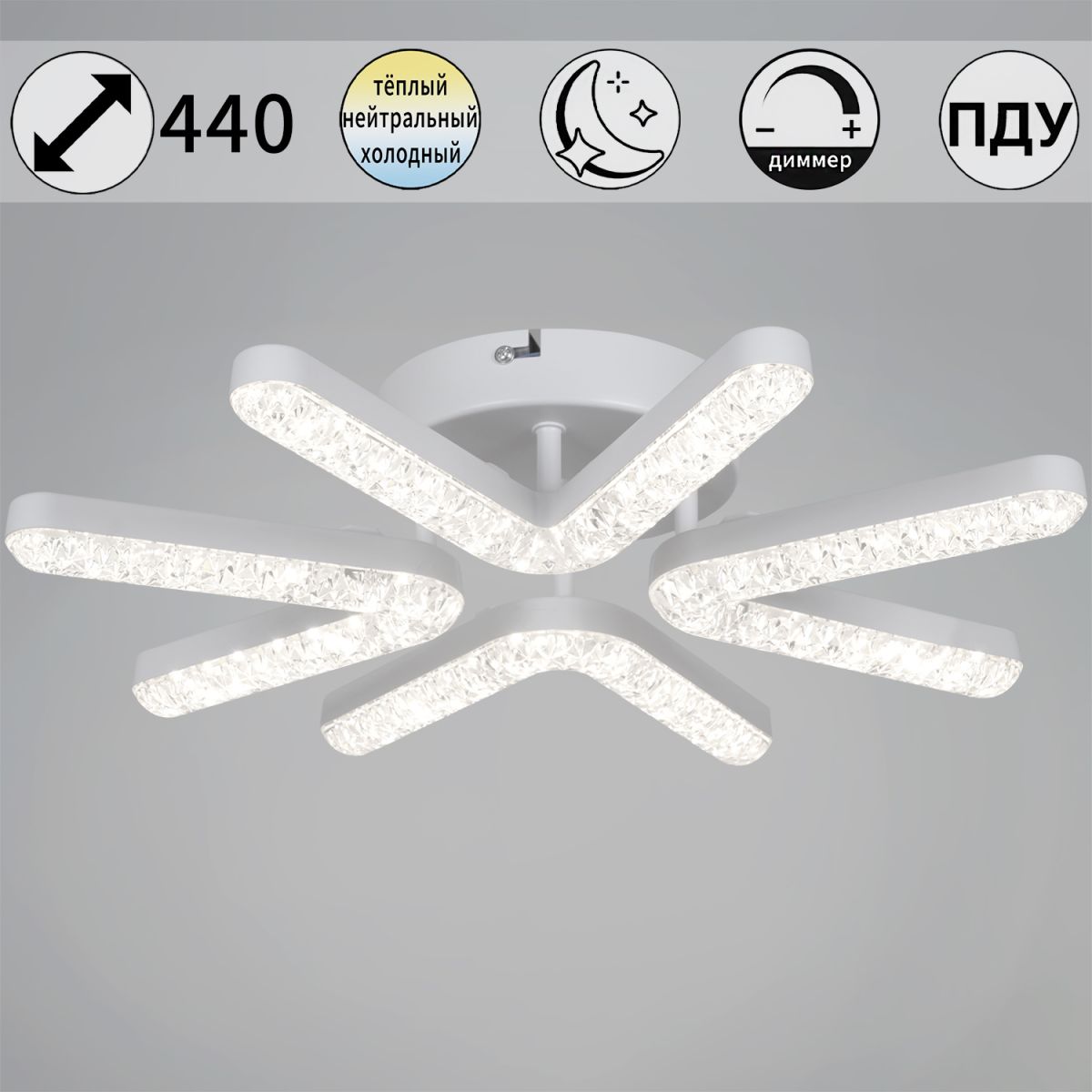 72190-0.3-04 WH светильник потолочный