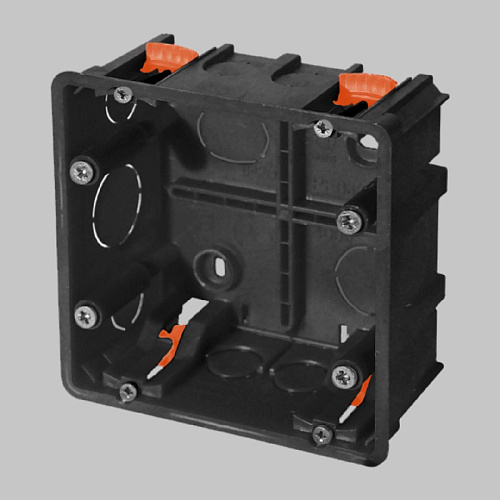 Коробка монтажная двойная для полых стен (квадратная) Коробка монтажная двойная для полых стен (квадратная)