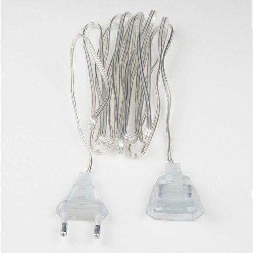 UCX-Y25/100W-1000 CLEAR Удлинитель для подключения гирлянд, 10м. 100 Вт. Тип Y25. Прозрачный. ТМ Uni UCX-Y25/100W-1000 CLEAR Удлинитель для подключения гирлянд, 10м. 100 Вт. Тип Y25. Прозрачный. ТМ Uni